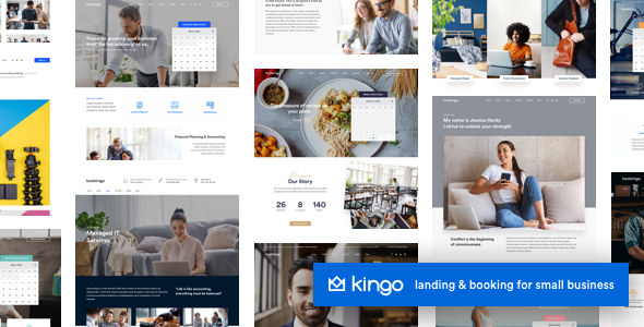 Kingo - Booking WordPress for Small Business
