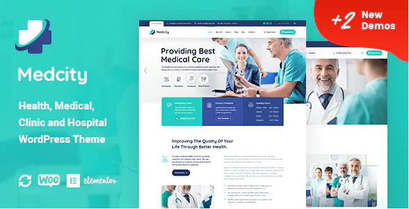 Medcity - Health - Medical WordPress Theme Jan