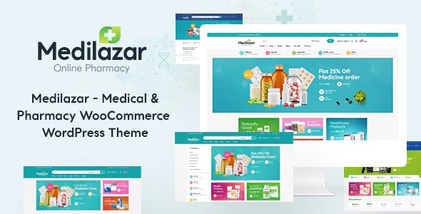 Medilazar- Pharmacy Medical WooCommerce WordPress Theme