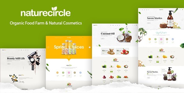 NatureCircle - Organic Theme for WooCommerce WordPress GPL