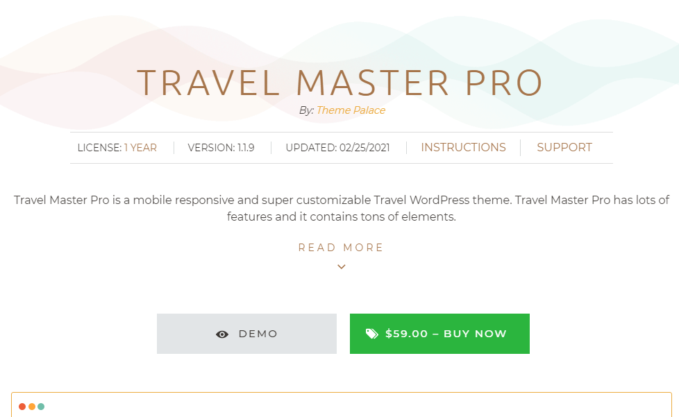 Theme Palace Travel Master Pro