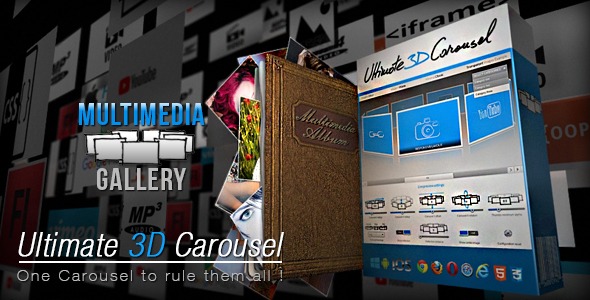 Ultimate3D CarouselWordPress Plugin