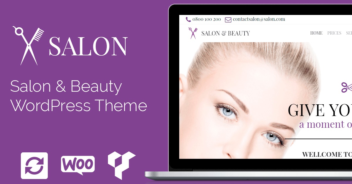 VisualModo Salon WordPress Theme