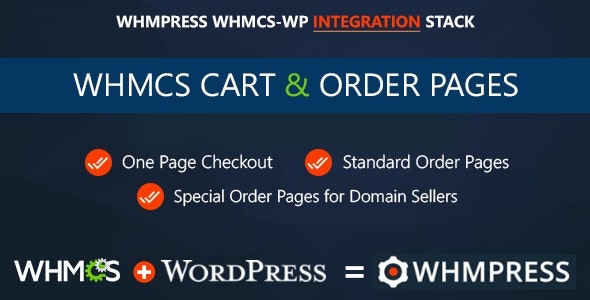 WHMCS Cart - Order Pages - One Page Checkout Re