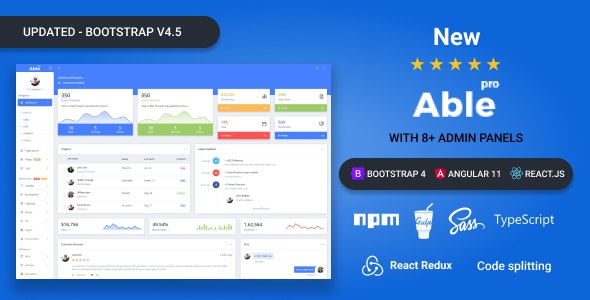 Able pro Bootstrap