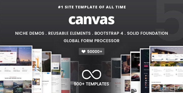 CanvasThe Multi-Purpose HTML Template