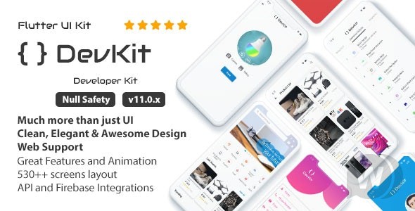 DevKit- Flutter UI Kit