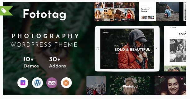 Fototag - Photography WordPress Theme