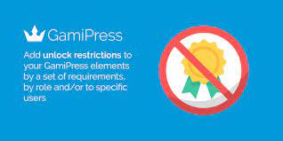 GamiPress Restrict Unlock - WordPress Plugin