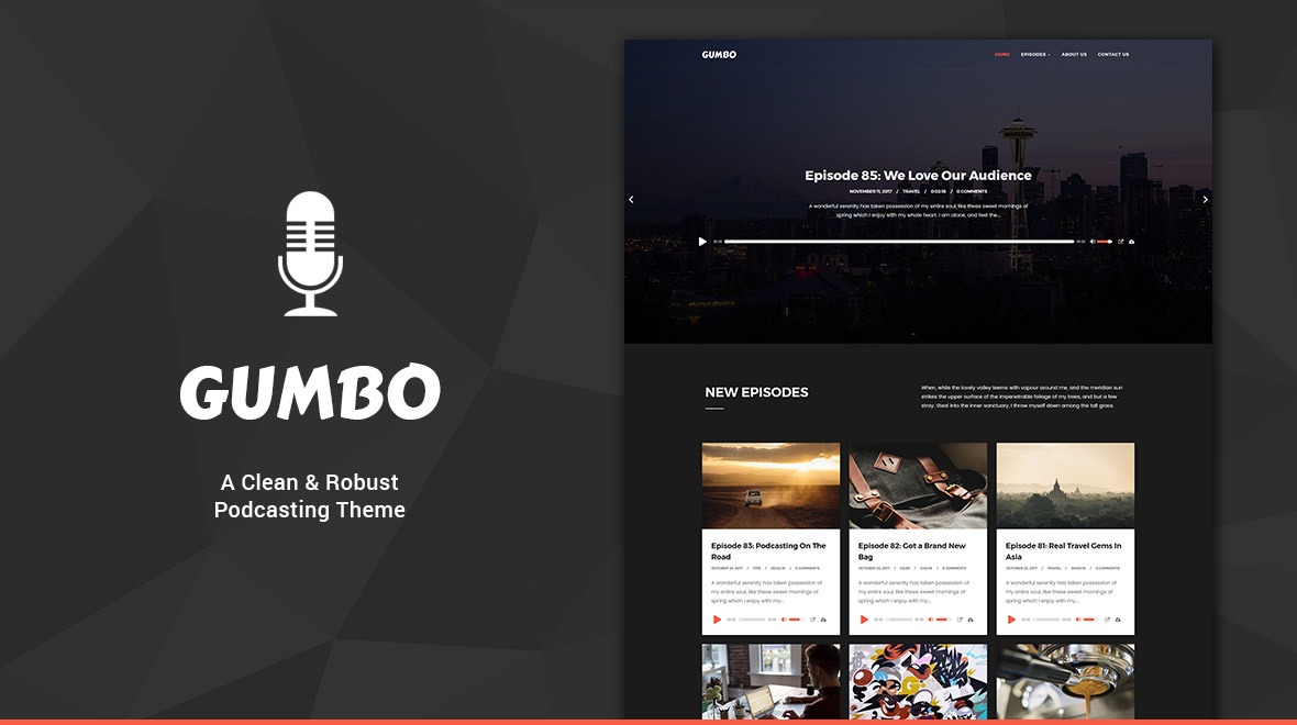 Gumbo WordPress Theme