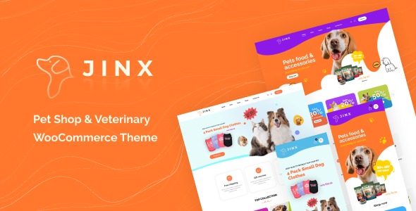 Jinx - Pet Shop - Veterinary WooCommerce Theme