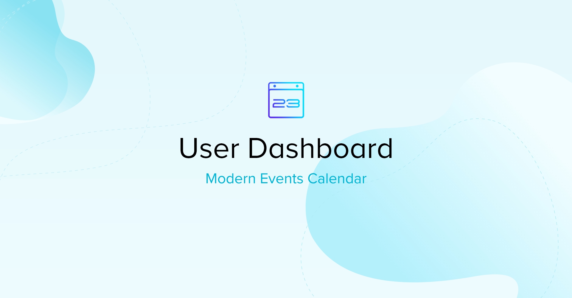 Modern Events Calendar (MEC) User Dashboard Plugin