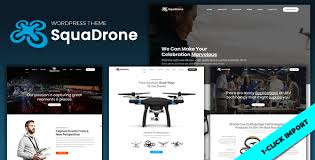 SquaDrone - Drone - UAV Business WordPress Theme
