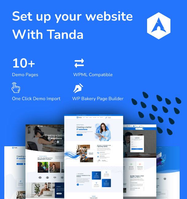 Tanda - Technology - IT Solutions WordPress Theme
