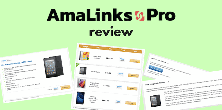 AmaLinks Pro + Tables - Amazon Affiliate WordPress Plugin
