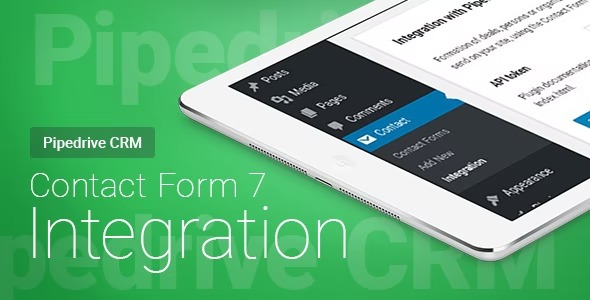 Contact Form Pipedrive CRM Integration