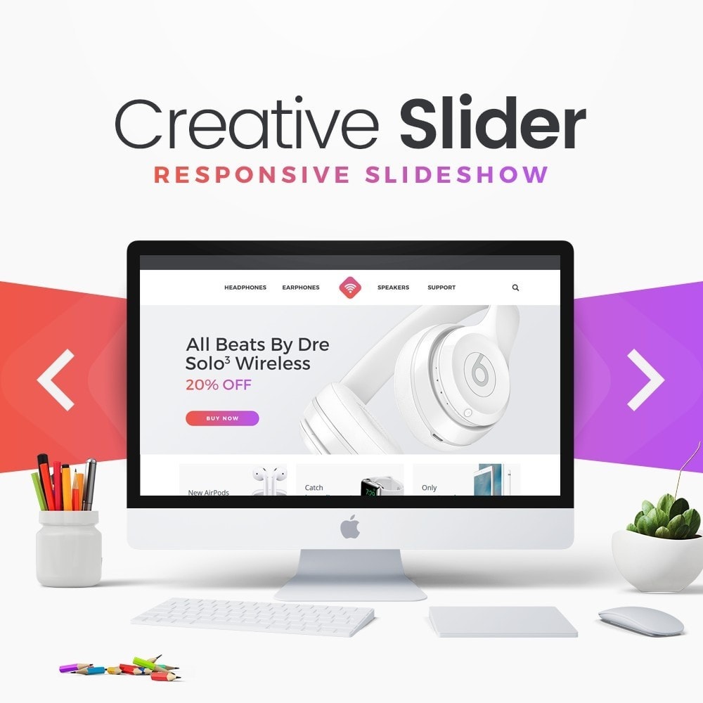 Creative Slider - Responsive Slideshow Module Prestashop