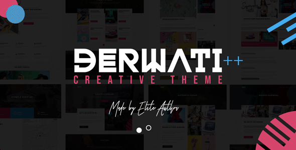 Derwati - Trendy - Creative Portfolio Theme