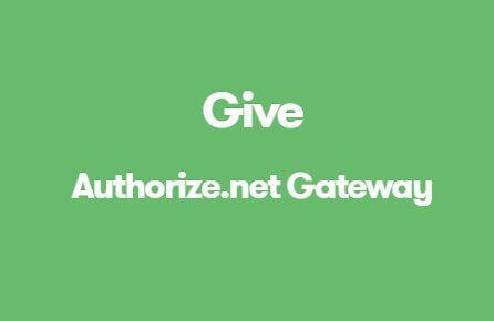 GiveWP Authorize Net Add-On