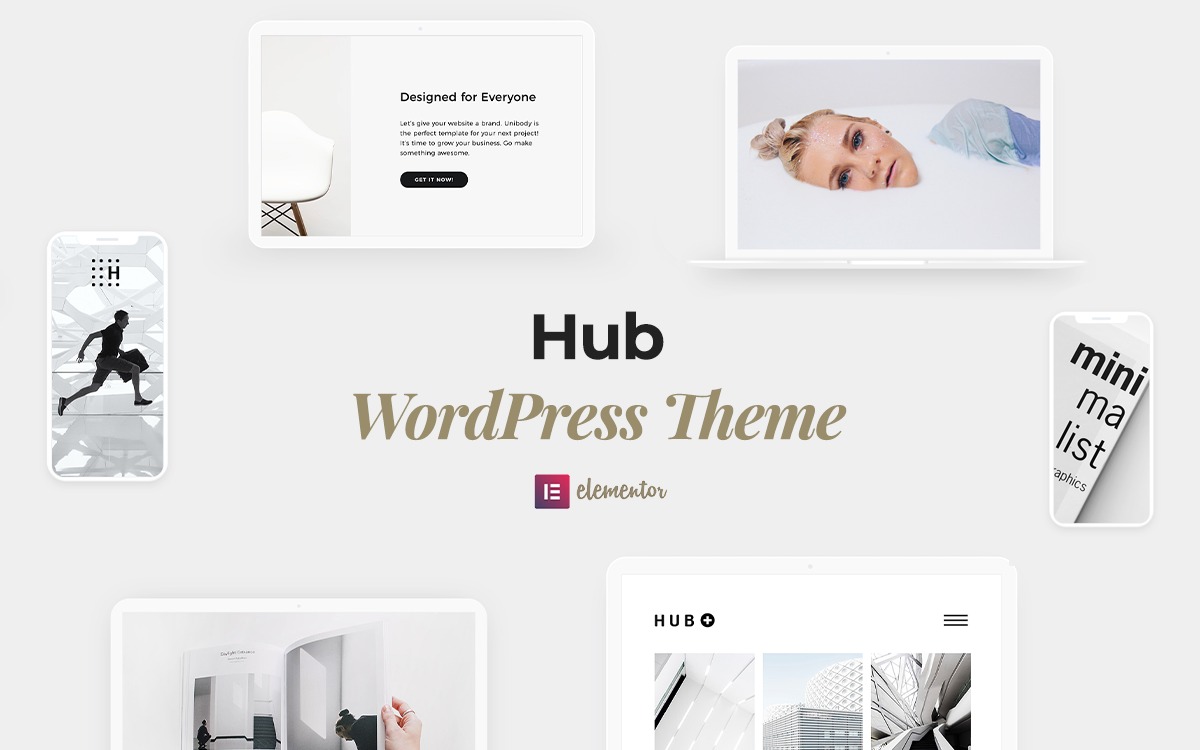 Hub - Creative and Business Multipurpose WordPress Theme TM