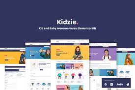 Kidzie - Baby - Kids E-Commerce Elementor Template Kit