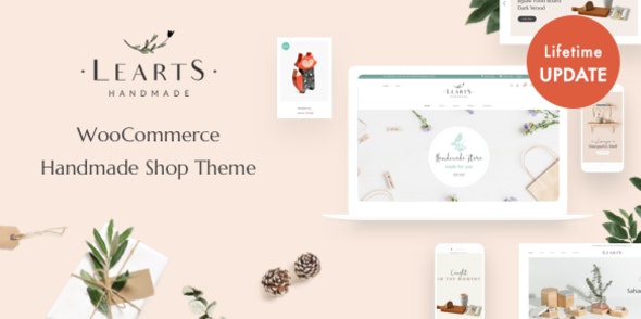 LeArts - Handmade Shop WooCommerce WordPress Theme