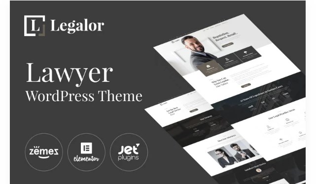Legalor - Lawyer Elementor WordPress Theme TM