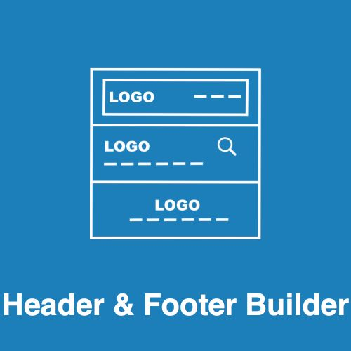 Magento Header - Footer Builder