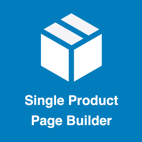 Magento Single Product Page Builder