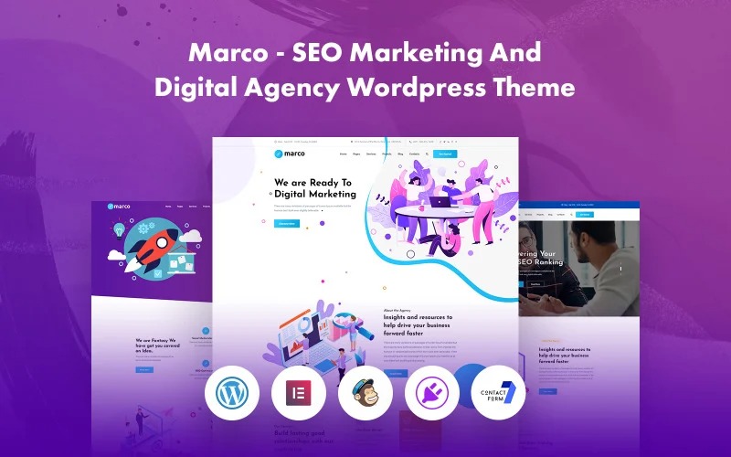 Marco - SEO Marketing And Digital Agency WordPress Theme TM