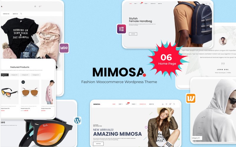 Mimosa - Fashion WooCommerce Theme Template Monster