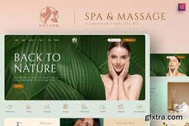 Nature - Spa - Massage Elementor Template Kit