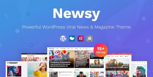 NewsyViral News - Magazine WordPress Theme