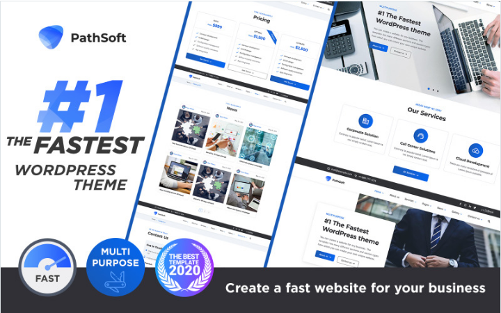 PathSoft - #1 Fastest Multipurpose | ecommerce WordPress theme Template Monster