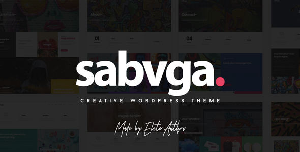 Sabvga - Modern - Creative Portfolio Theme