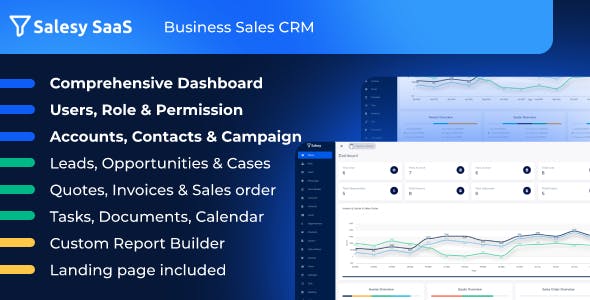 Salesy SaaS - Business Sales CRM