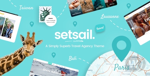 SetSail - WordPress Travel Theme