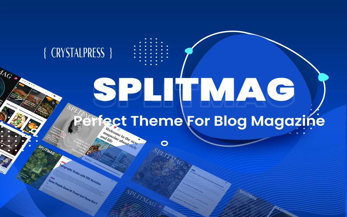 Splitmag - Magazine Style and Blog WordPress Theme TM