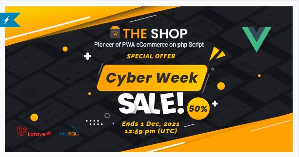 The Shop - PWA eCommerce cms [Activated]