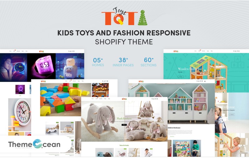 Toti - Kids Toys - Fashion Responsive Shopify Theme Template Monster