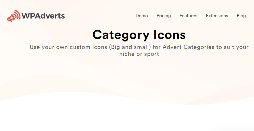 WPAdverts Category Icons Addon