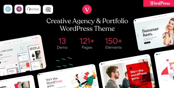 vCamp - Creative Agency - Portfolio WordPress Theme