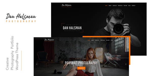 Dan - Creative Photography WordPress Theme