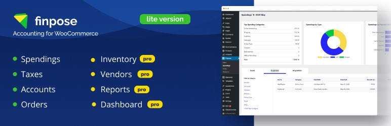 Finpose PRO - Accounting plugin for WooCommerce