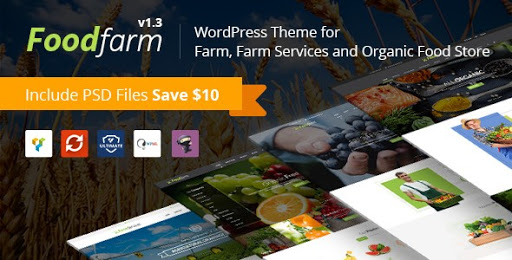 FoodFarm - WordPress Theme for Farm