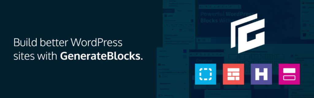 GenerateBlocks Pro - blocks for WordPress editor
