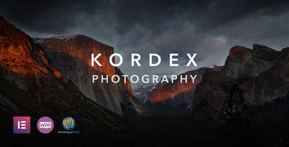 Kordex - Photography Theme for WordPress