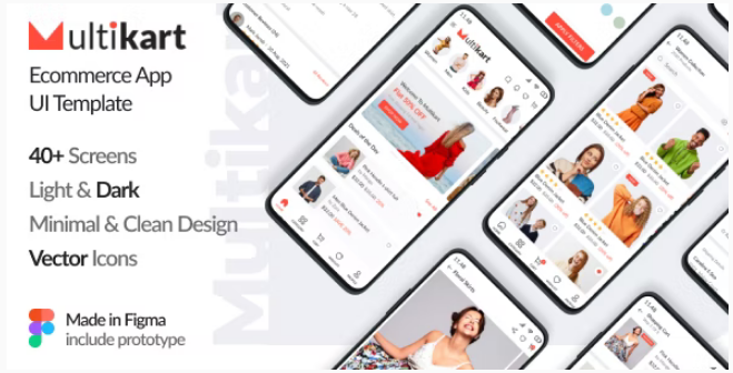 Multikart - Ecommerce Mobile App UI Kit