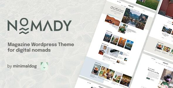 Nomady Theme - Magazine Theme for Digital Nomads