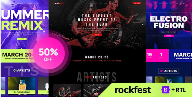 Rockfest - Music Festival Event